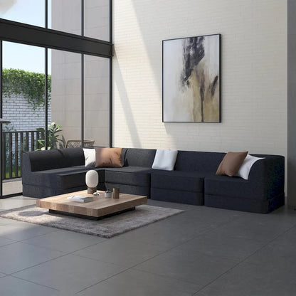 WOWMAX Modular Sectional Sofa, Foam Floor Sofa Combination Component