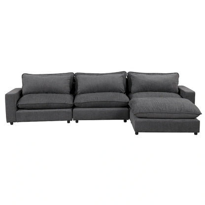 Sectional Sofa Cloud Sofa Chenille Upholstered Sofa