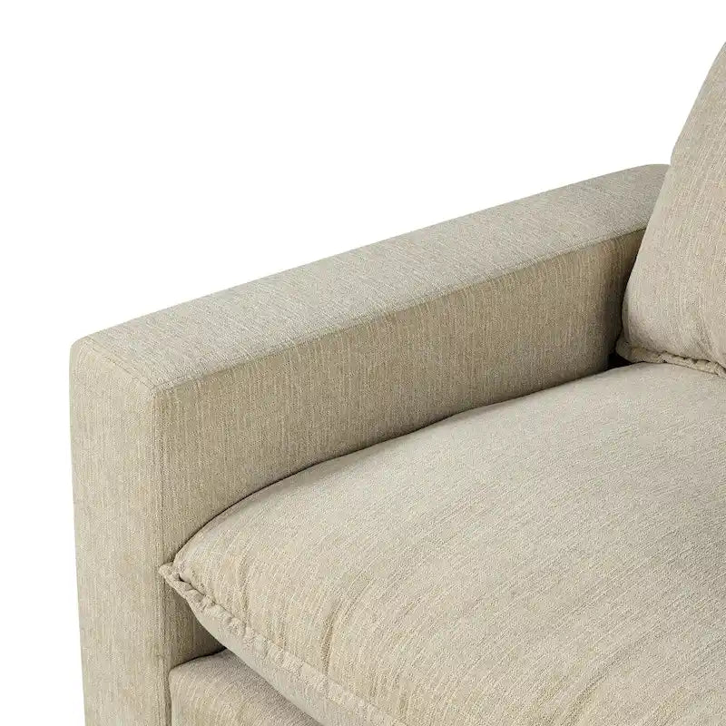 Sectional Sofa Cloud Sofa Chenille Upholstered Sofa