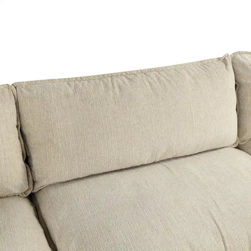 Sectional Sofa Cloud Sofa Chenille Upholstered Sofa