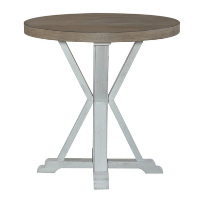 Liberty Furniture Summerville Round End Table for Living Room Accent