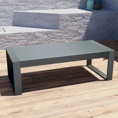 Aoodor Aluminum Outdoor Coffee Table - Stylish and Durable Addition to Your Outdoor Space