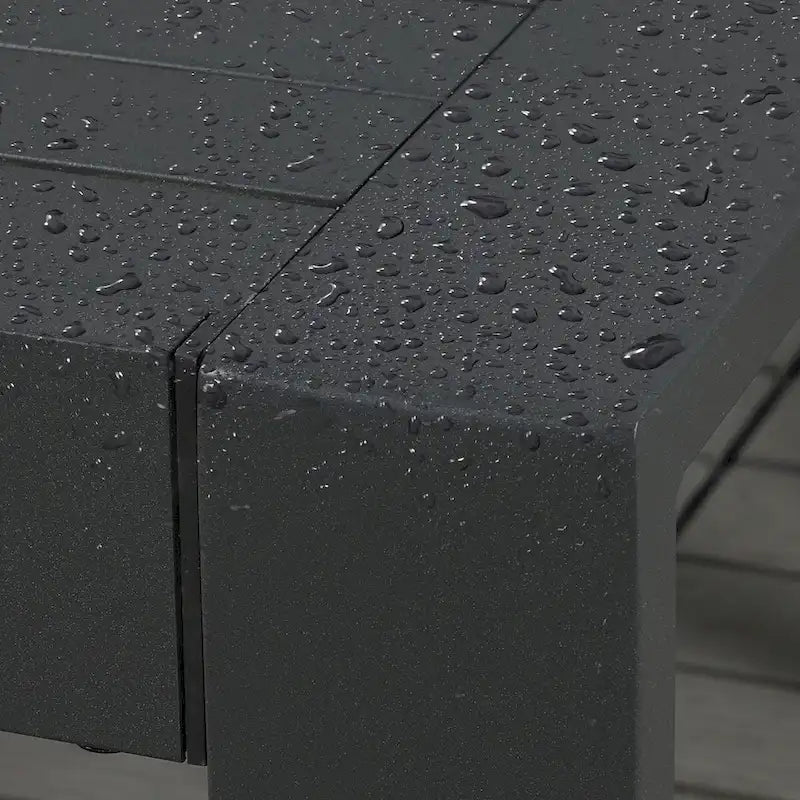 Aoodor Aluminum Outdoor Coffee Table - Stylish and Durable Addition to Your Outdoor Space