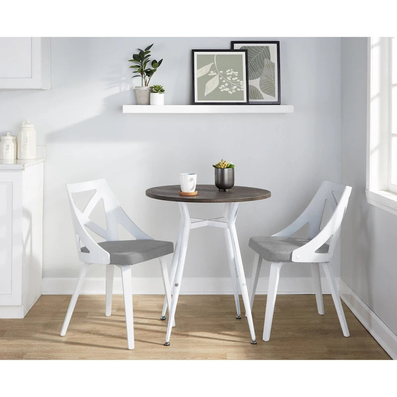 The Gray Barn Ciara-Charlotte Round 3-Piece Dinette Set