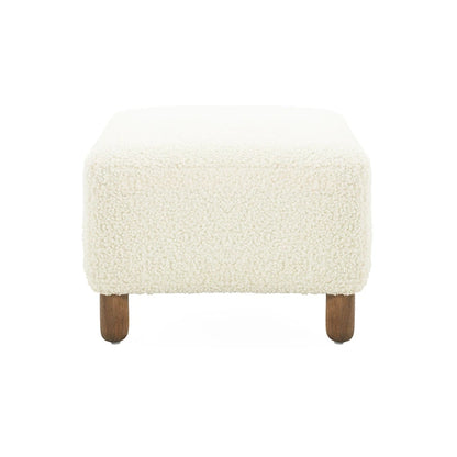 Naci Modern Boucle Ottoman Bench by Christopher Knight Home