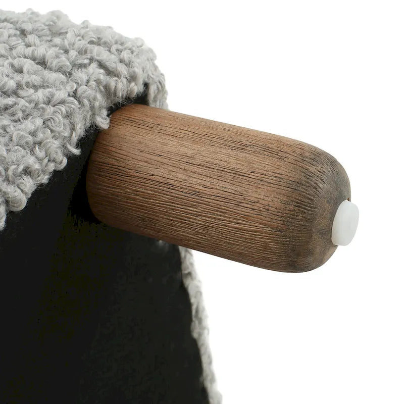 Naci Modern Boucle Ottoman Bench by Christopher Knight Home