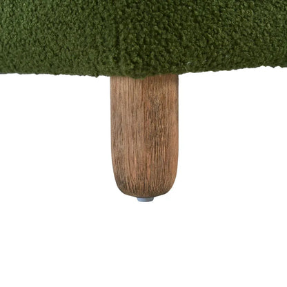 Naci Modern Boucle Ottoman Bench by Christopher Knight Home