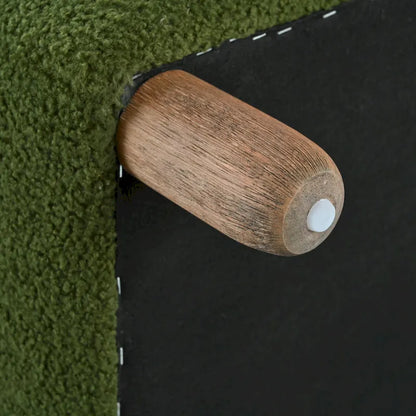 Naci Modern Boucle Ottoman Bench by Christopher Knight Home